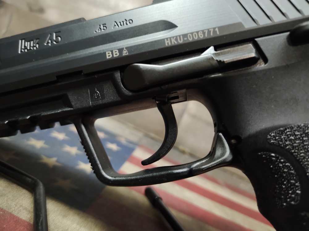 EXCEL COND H&K (Heckler and Koch) HK 45 V1 4.5"Brl 10+1 w/Mag Mfg2012 PENNY-img-7