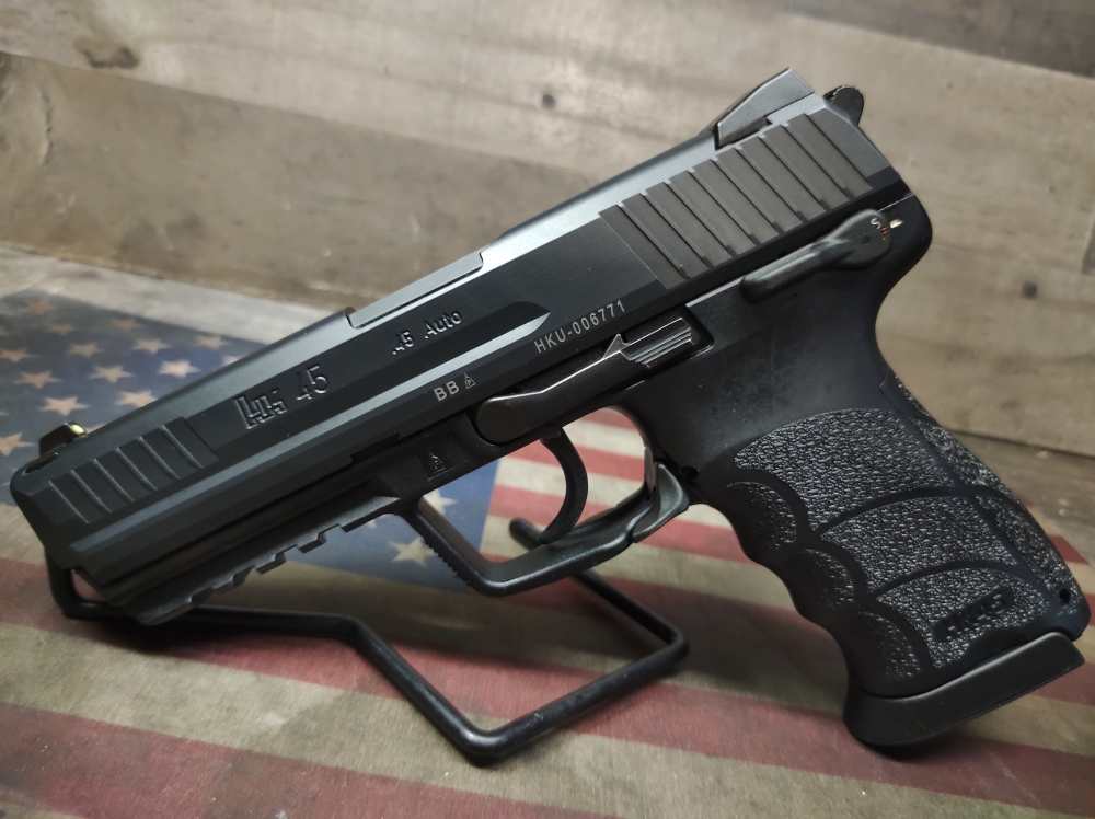 EXCEL COND H&K (Heckler and Koch) HK 45 V1 4.5"Brl 10+1 w/Mag Mfg2012 PENNY-img-0