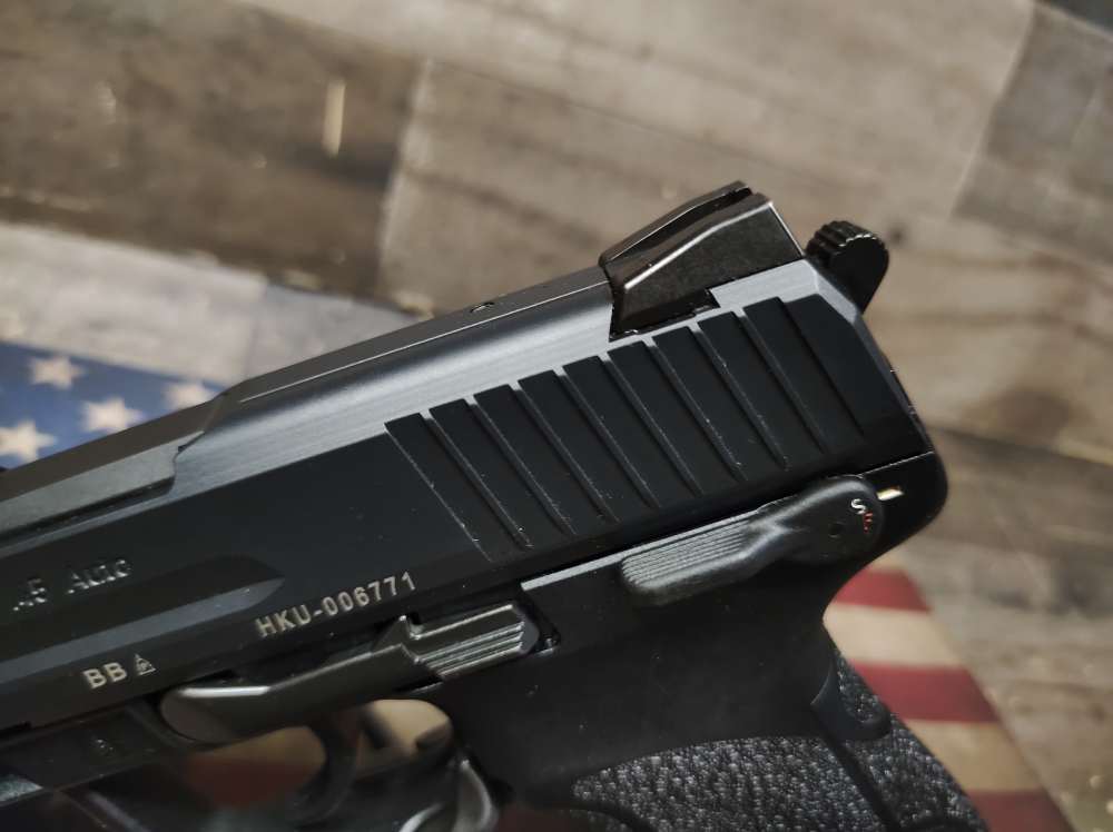 EXCEL COND H&K (Heckler and Koch) HK 45 V1 4.5"Brl 10+1 w/Mag Mfg2012 PENNY-img-11