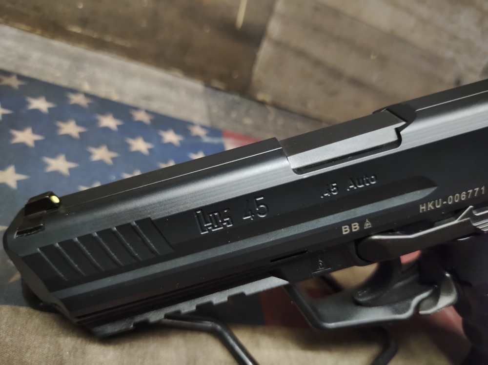 EXCEL COND H&K (Heckler and Koch) HK 45 V1 4.5"Brl 10+1 w/Mag Mfg2012 PENNY-img-10