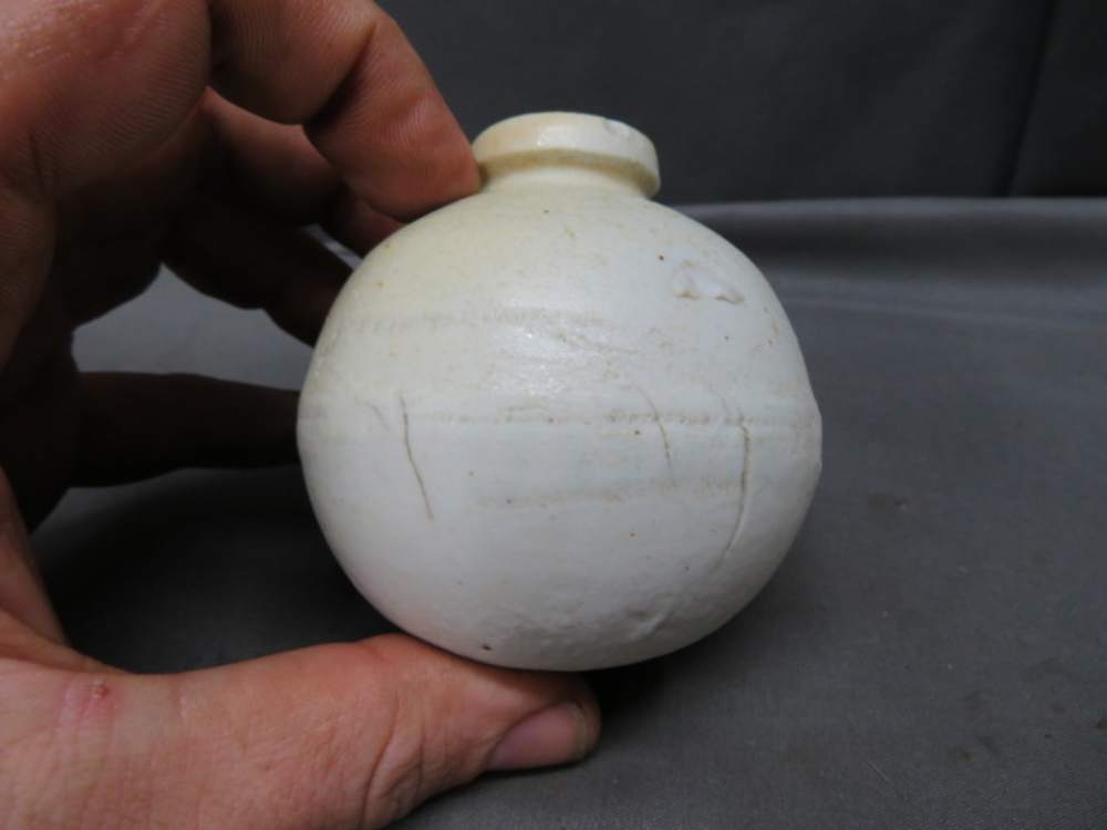 WWII JAPANESE LAST DITCH TYPE 4 CERAMIC GRENADE-NICE-img-1