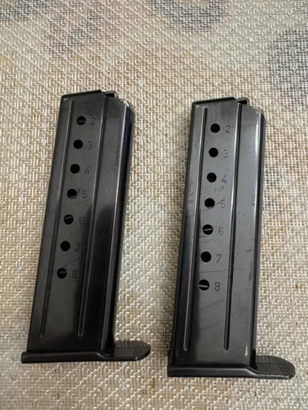 H&K HK P7 PSP 8 round magazine – IA Date Code – 9mm Heckler & Koch-img-1
