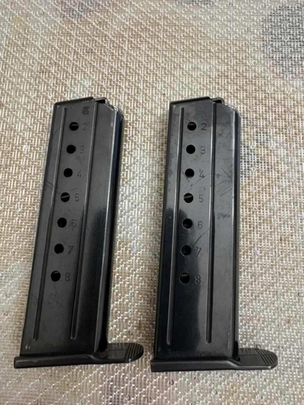 H&K HK P7 PSP 8 round magazine – IA Date Code – 9mm Heckler & Koch-img-0