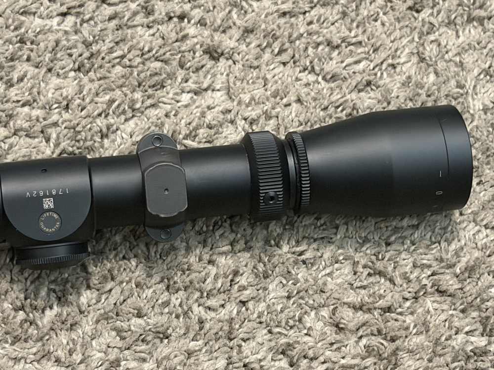 Leupold VX-II 4-12 riflescope 1” duplex AO  1/4” click nice matte-img-3