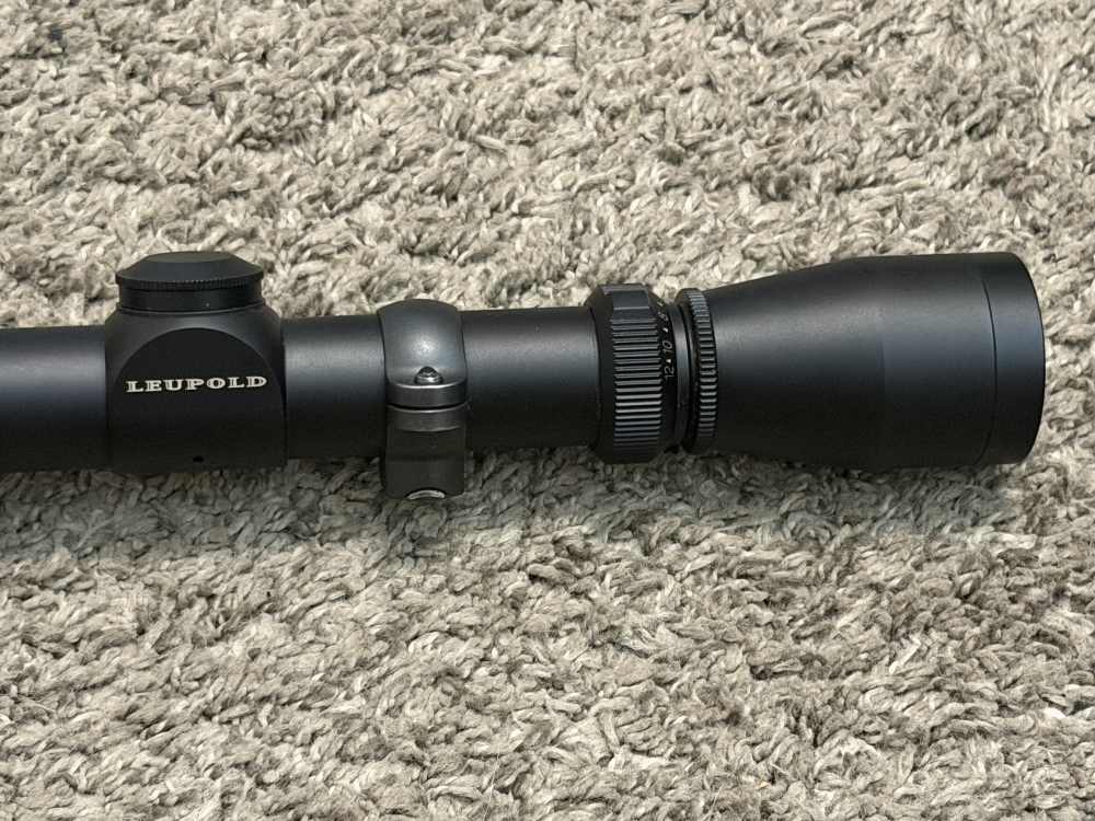 Leupold VX-II 4-12 riflescope 1” duplex AO  1/4” click nice matte-img-1