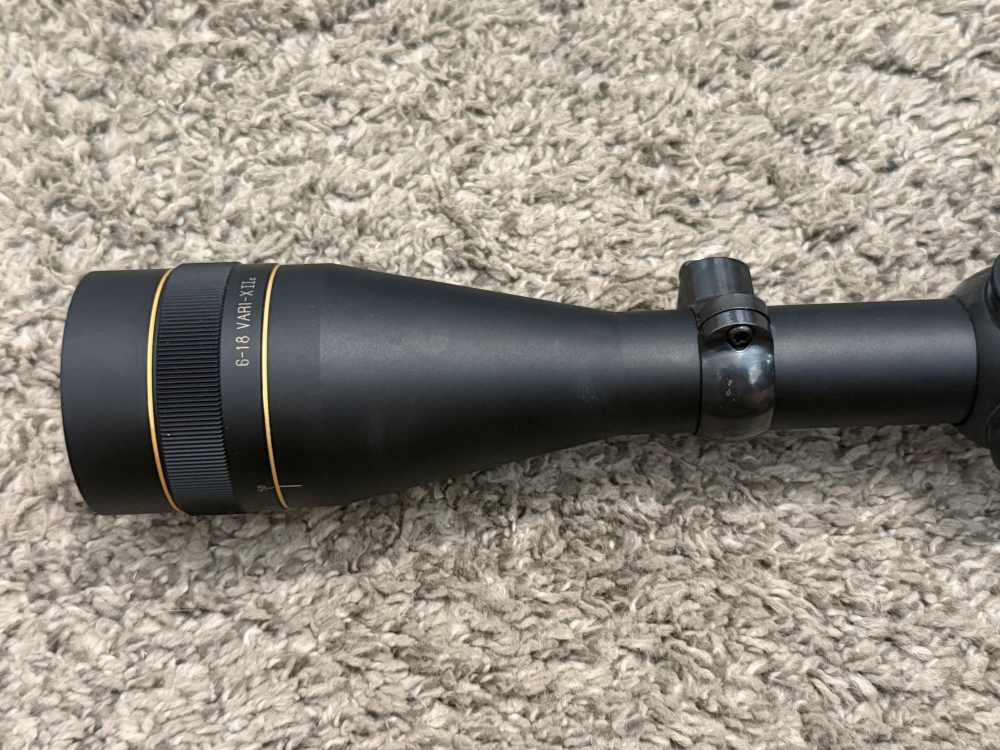 Leupold Vari-X II 6-18 riflescope matte 1” tube Duplex reticle 1/4” AO -img-5