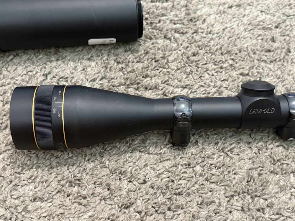 Leupold Vari-X II 6-18 riflescope matte 1” tube Duplex reticle 1/4” AO -img-2