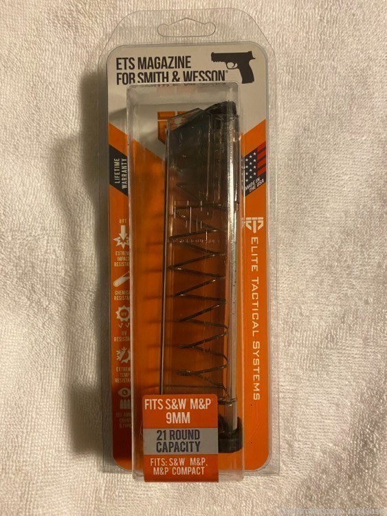 New Elite Tactical Systems 21 round (9mm) mag fits S&W M&P & Compact-img-1