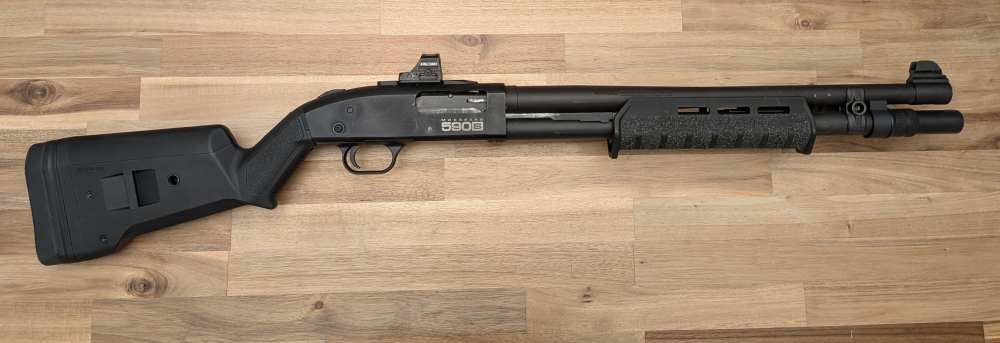Mossberg 590S (12GA) w/ Holosun 507C-GR X2 & Streamlight RM1-img-13