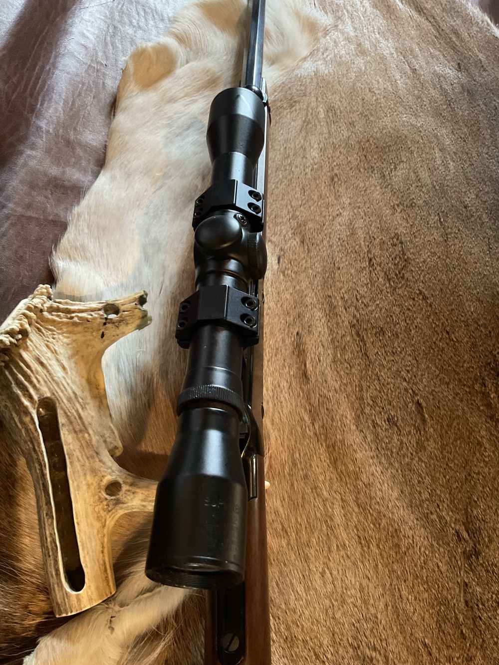 Henry Frontier 22 S/L/LR 16/17/23+1 20" Blued Oct 4x-32mm scope Nice Exc-img-3