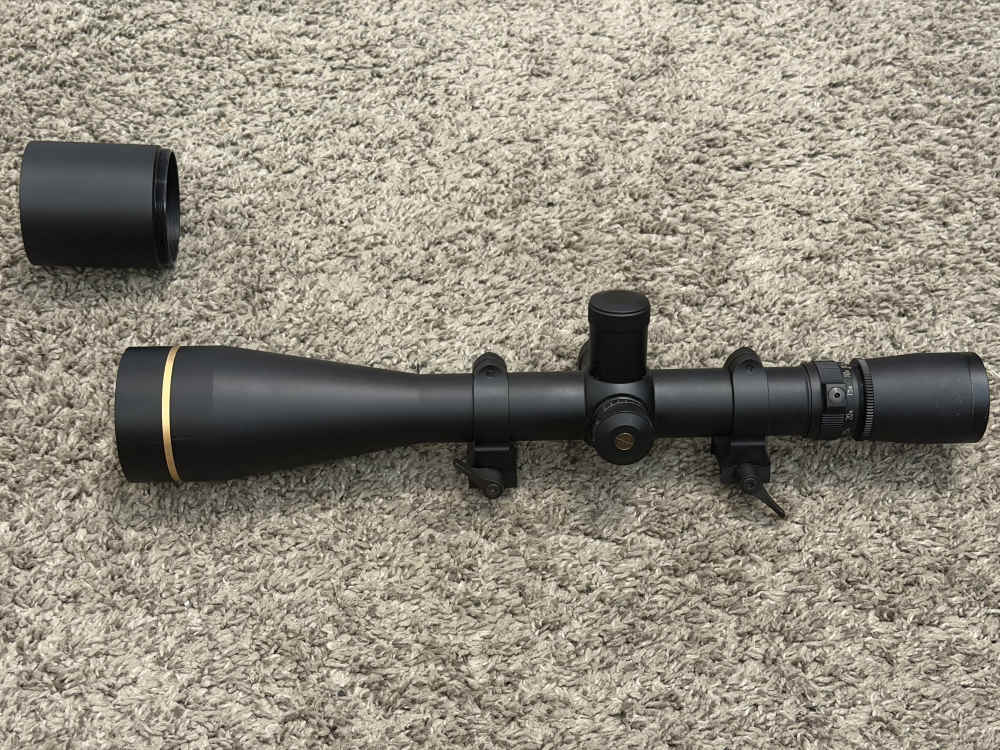 Leupold Vari-X III 8.5-25x50 mm riflescope target 1/4” 30mm fine duplex A+-img-0