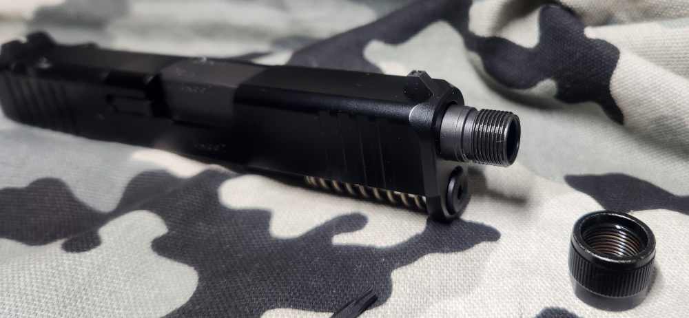 Glock G43X MOS 9MM OEM slide 43X OPTIC Ready OEM Threaded Barrel   New-img-4
