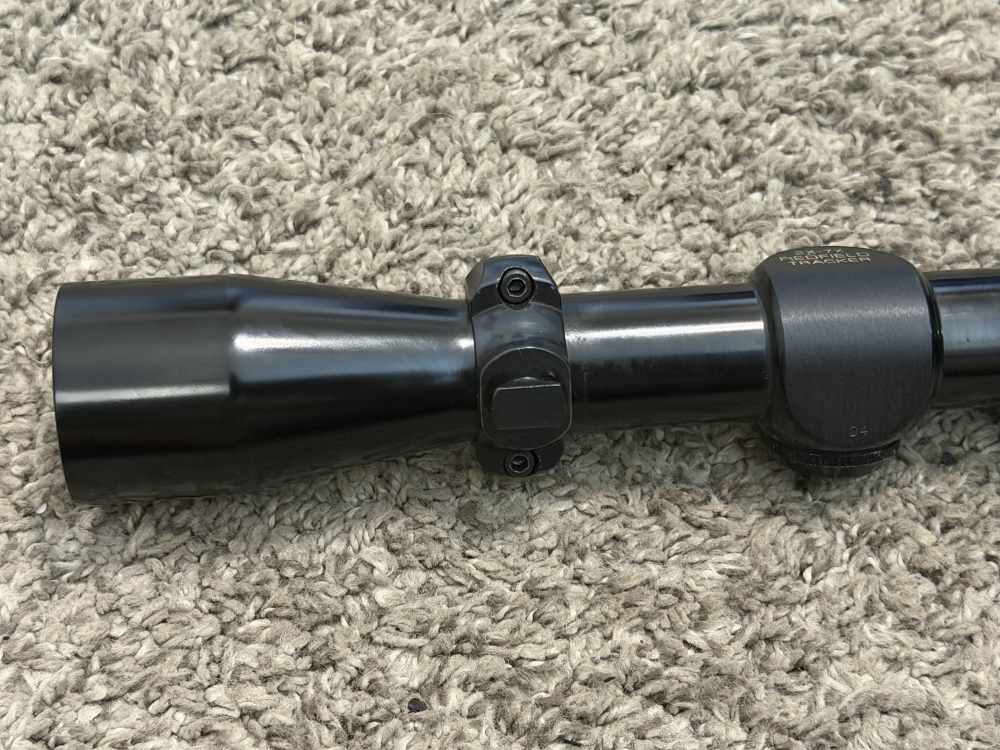 Redfield Tracker 2x-7x gloss riflescope rare 1” tube duplex vintage-img-4