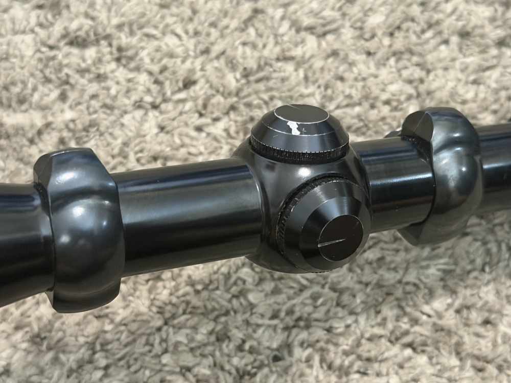 Redfield Tracker 2x-7x gloss riflescope rare 1” tube duplex vintage-img-6