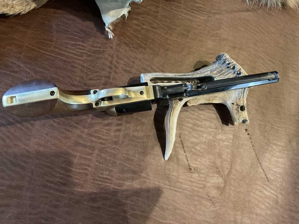 Pietta 1860 Army Black Powder Revolver 44 CALIBER Brass Frame Nice Ex Sale!-img-3