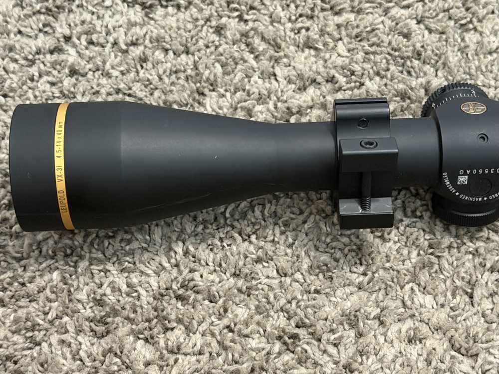 Leupold VX-3I 4.5-14x40 mm riflescope 1” duplex matte 1/4” click CDS ZL-img-4