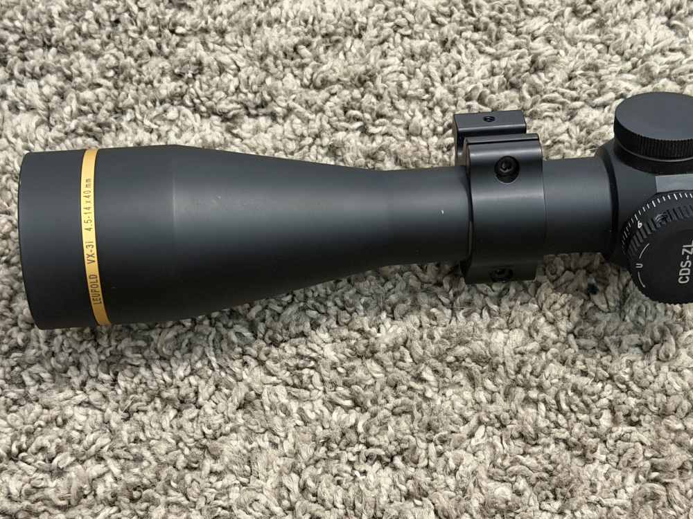 Leupold VX-3I 4.5-14x40 mm riflescope 1” duplex matte 1/4” click CDS ZL-img-6
