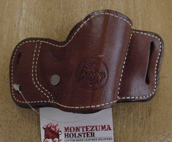 Montezuma Hip Side Belt Holster Beretta 92 Tan-img-0