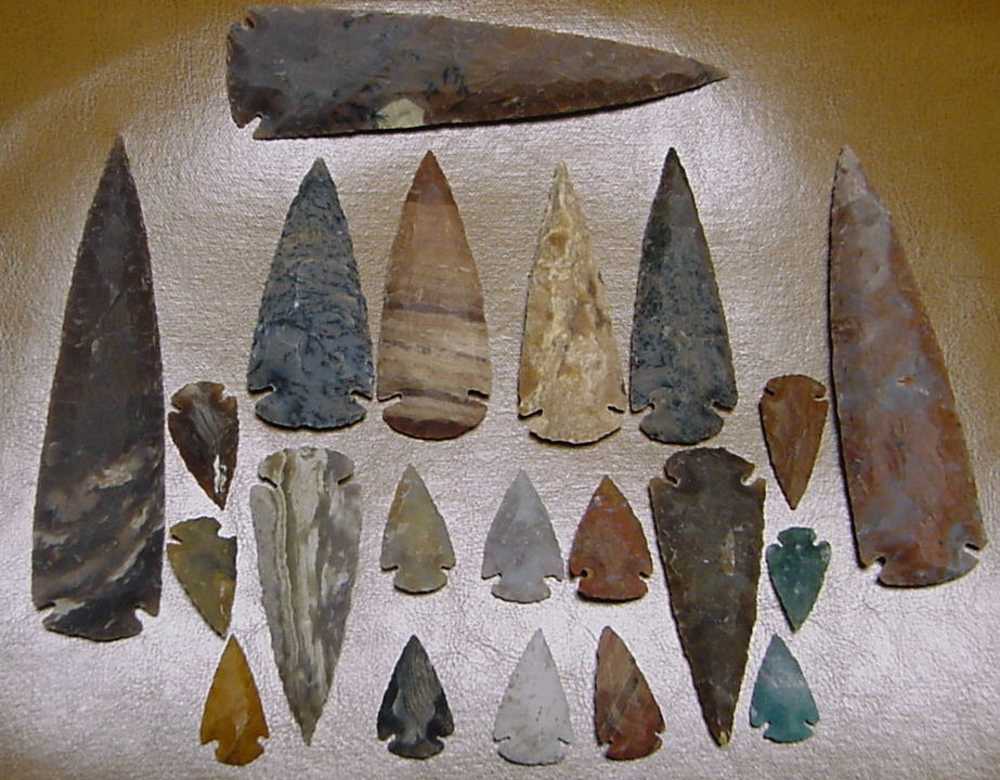 3 Spear and Arrowhead Assortment 9-1-img-0