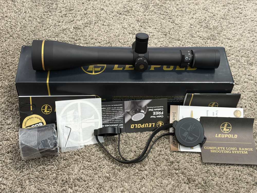 Leupold VX-3I 8.5-25x50 mm riflescope 30mm Wind Plex matte 1/4” click LNIB-img-0