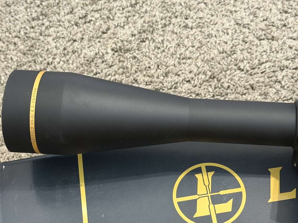 Leupold VX-3I 8.5-25x50 mm riflescope 30mm Wind Plex matte 1/4” click LNIB-img-6