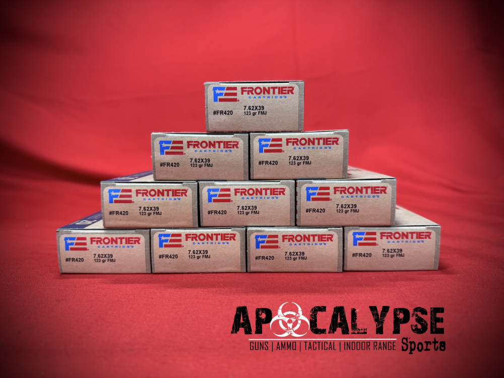7.62x39 Ammo Hornady Frontier 123gr FMJ 200rds-img-1