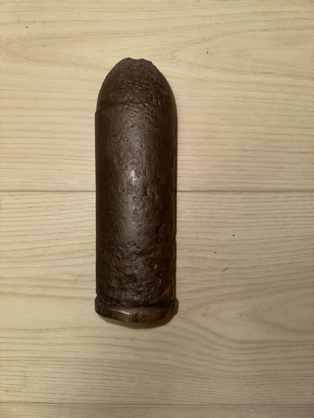 Confederate Civil War Read Artillery Shell Found at Spotsylvania, INERT-img-0