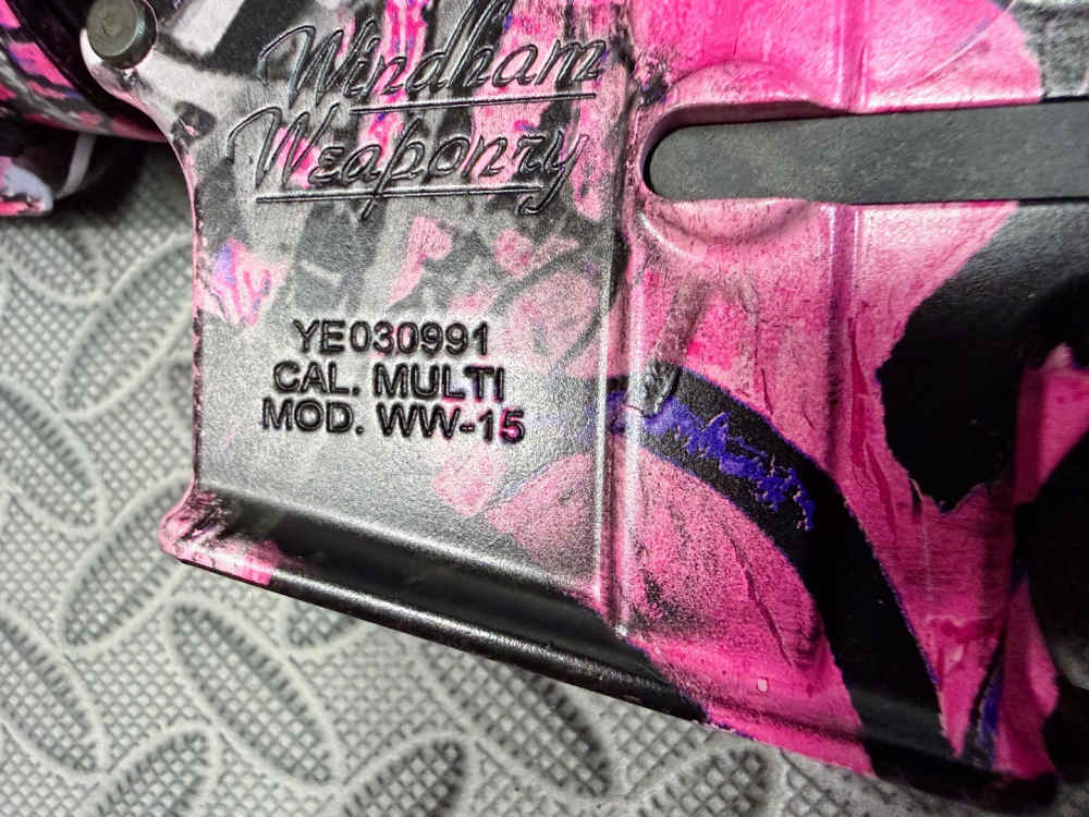 Muddy Girl Pink Camo WW-15 AR-15 New Windham Weaponry rifle-img-5