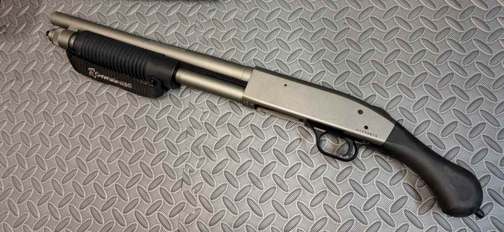 New Mossberg 590 Shockwave JIC — 12 ga Cerakote finish-img-5