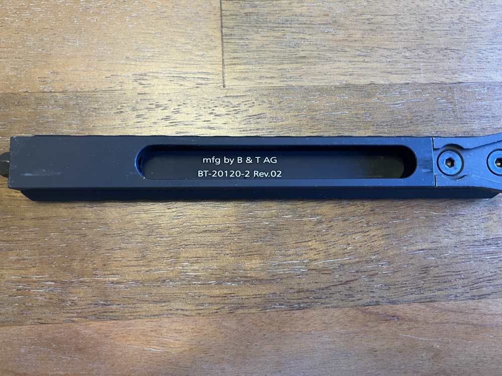 B&T BT-20120-2 Low Profile Picatinny Rail Optics Mount SIG 550 551 552 553 -img-4