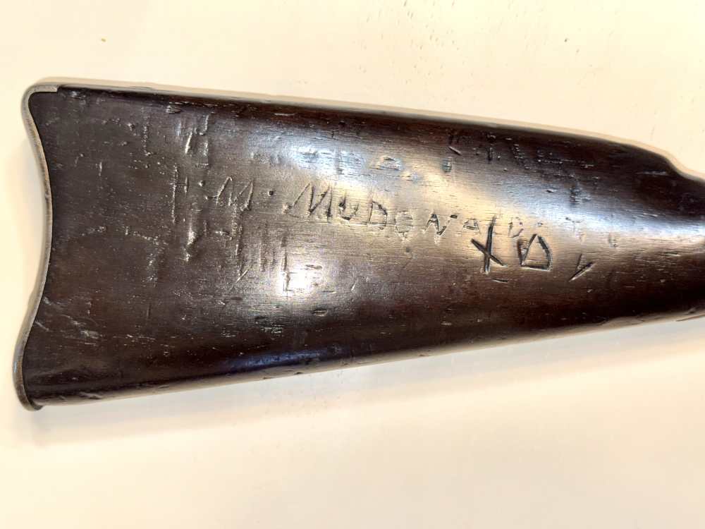 35th NORTH CAROLINA E. WHITNEY RIFLE. H.M. McDONALD N.C. CIVIL WAR POW-img-3