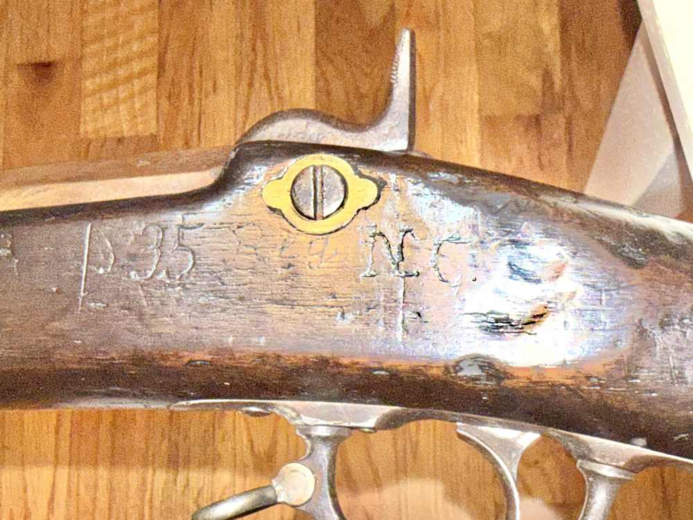 35th NORTH CAROLINA E. WHITNEY RIFLE. H.M. McDONALD N.C. CIVIL WAR POW-img-4