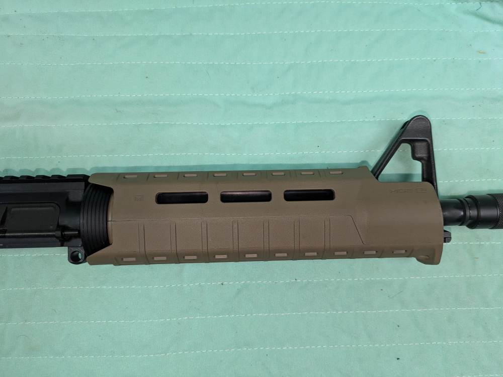 AR15 10.5"  5.56 Upper, Square Forge Receiver, Rosco, Magpul, Hera,  A2-img-4