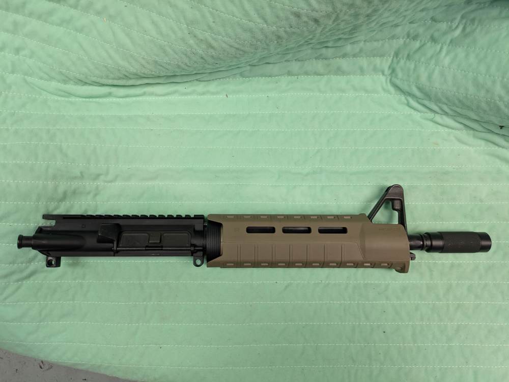 AR15 10.5"  5.56 Upper, Square Forge Receiver, Rosco, Magpul, Hera,  A2-img-0