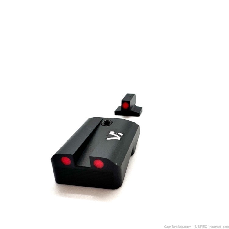 VI Steel 1911 Night Sights Novak Front Sight Rear-img-0