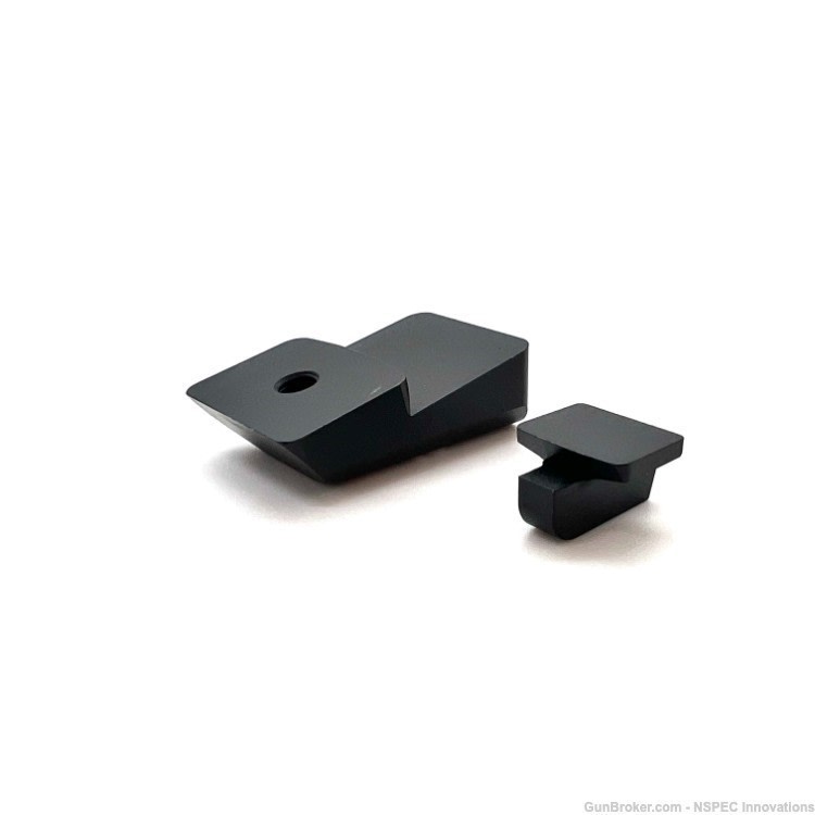 VI Steel 1911 Night Sights Novak Front Sight Rear-img-4