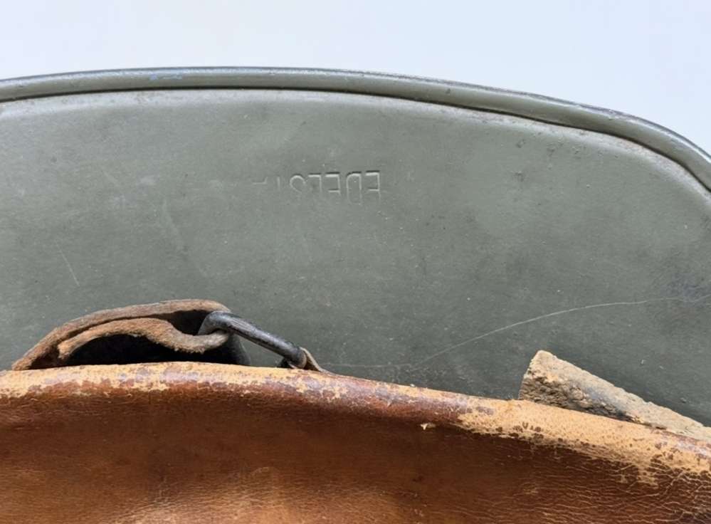 WW2 German M34 Double Decal Police HELMET SD SS WWII -img-10