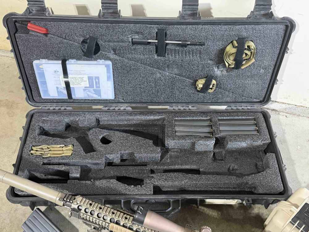 KINGHTS ARMAMENT KAC M110 SR25 ECR w/ Suppressor & Accessories-img-20