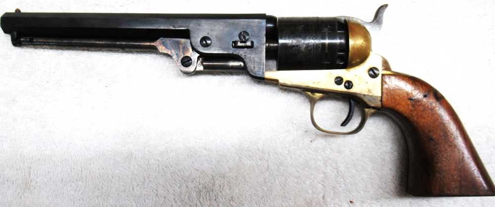 Confederate Revolver (Reproduction) With Belt And Accessories, Circa 1863.-img-9