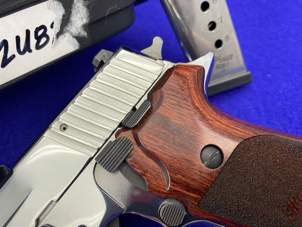 ULTIMATE BRIGHT STAINLESS Sig Sauer P220 ELITE 45ACP w/ Orig Box & 2 Mags-img-8