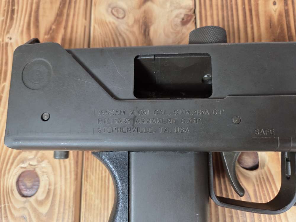 Ingram M-10a1 (MAC-10) 9mm transferable machine gun-img-2