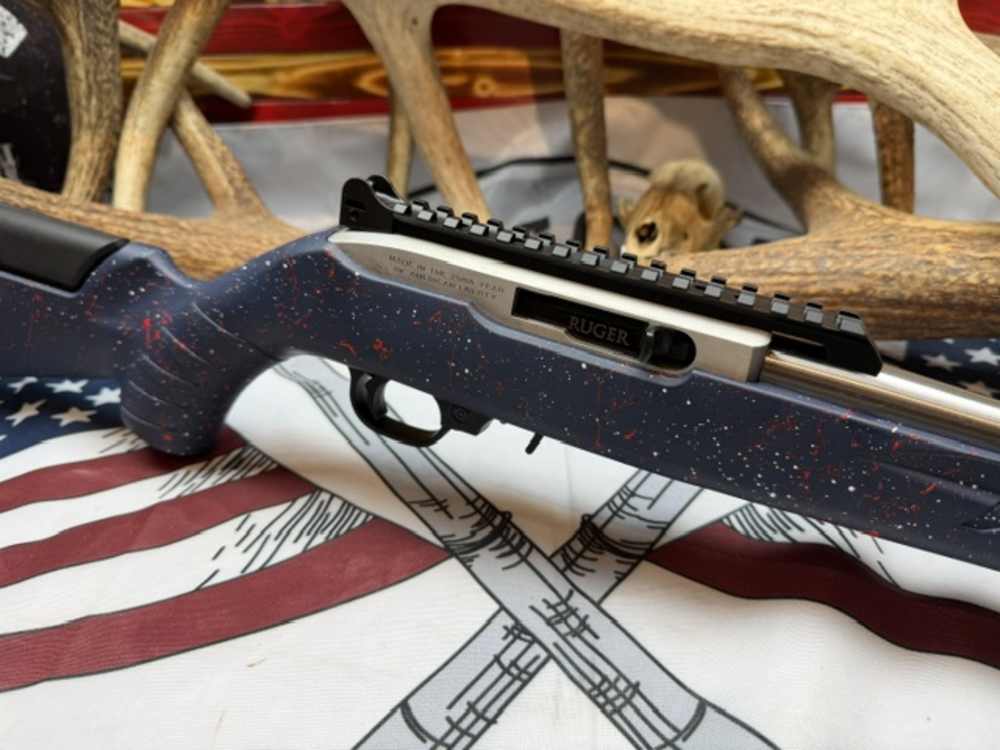 RUGER 10/22 250TH BLUE 22 LR SEMI-AUTO RIFLE-img-2