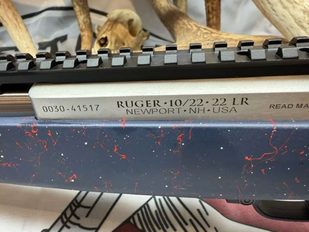 RUGER 10/22 250TH BLUE 22 LR SEMI-AUTO RIFLE-img-13