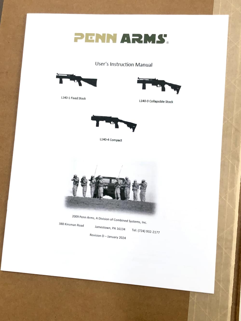 Penn Arms L140-3 40mm Single Shot Grenade Less Lethal Launcher NFA DD-img-20