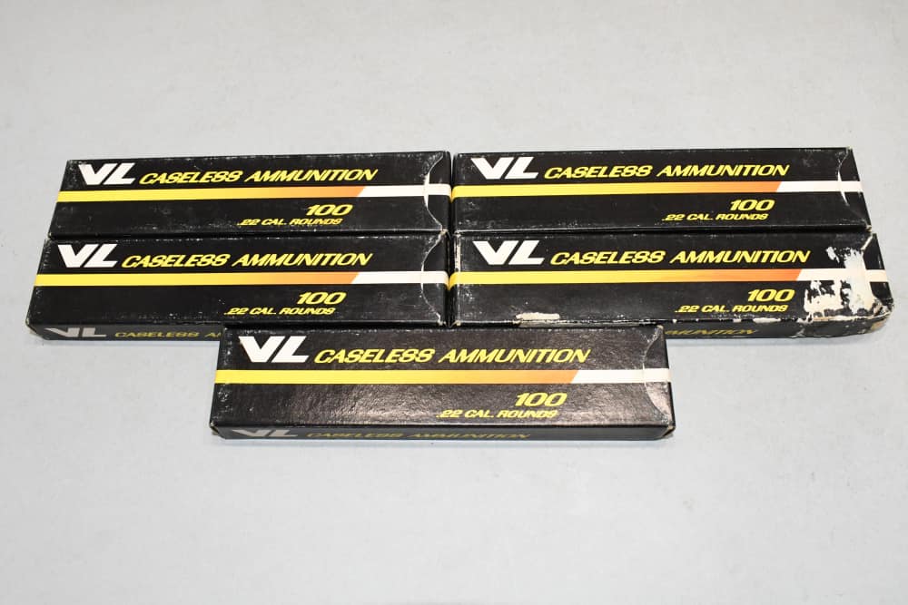 5,900 Rds +/- Vintage Daisy Heddon Air Rifle Caseless Ammunition .22 Cal -img-1