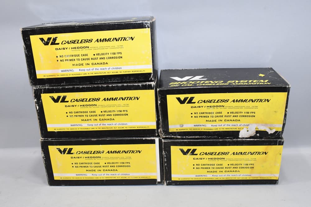 5,900 Rds +/- Vintage Daisy Heddon Air Rifle Caseless Ammunition .22 Cal -img-5