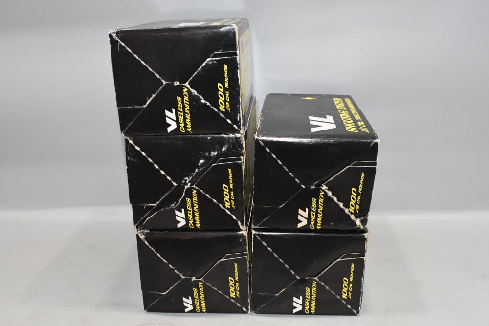 5,900 Rds +/- Vintage Daisy Heddon Air Rifle Caseless Ammunition .22 Cal -img-8