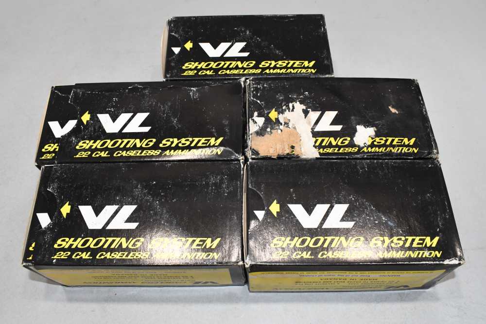 5,900 Rds +/- Vintage Daisy Heddon Air Rifle Caseless Ammunition .22 Cal -img-4