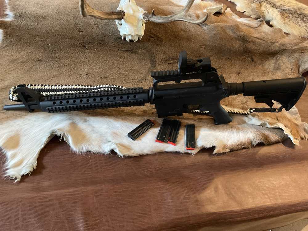 Mossberg 37240 715 Tactical w/Optic Full Size 22LR 5 mags  CA OK Exc! -img-2
