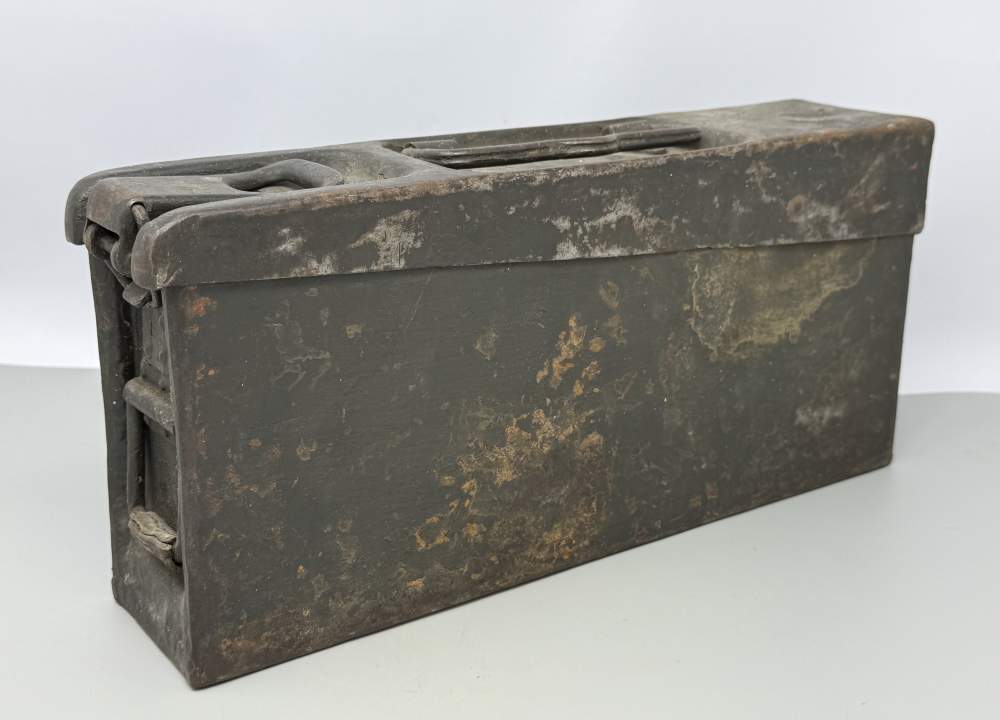 WW2 German MG34 MG42 Ammo Can ammunition MARKED WWII mg-img-0